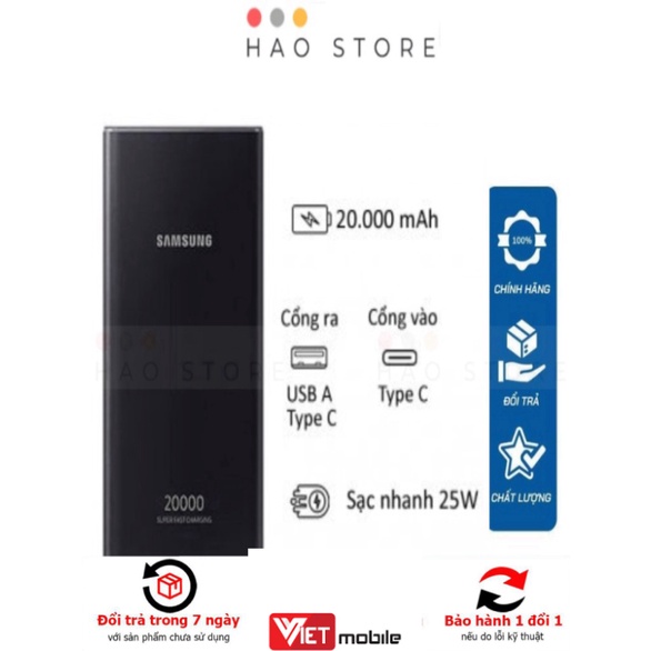 Pin Sạc Dự Phòng Samsung EB P5300 20000mAh_10000mAh