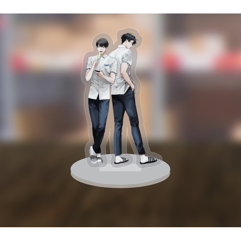 Mô hình standee Boy love chibi ngoại truyện cute dễ thương 10cm/15cm