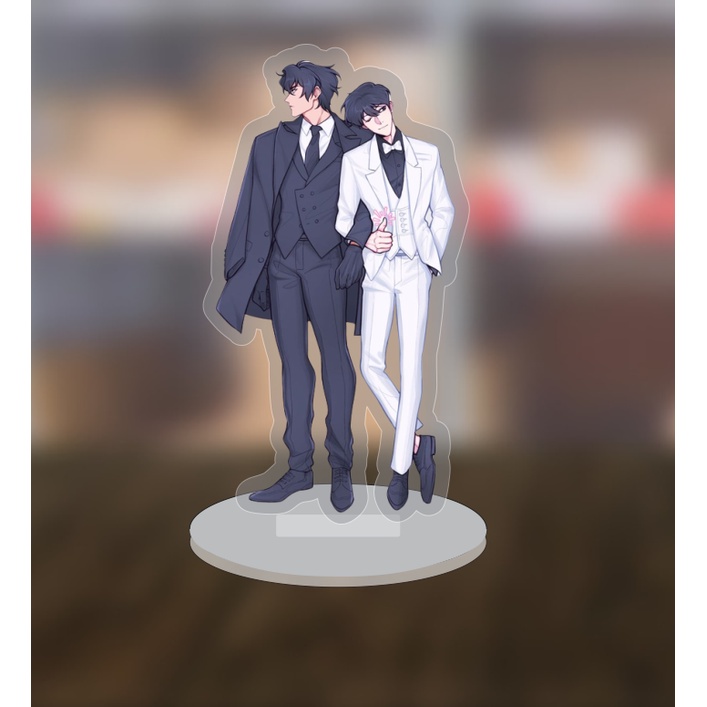 Mô hình standee Boy love chibi ngoại truyện cute dễ thương 10cm/15cm