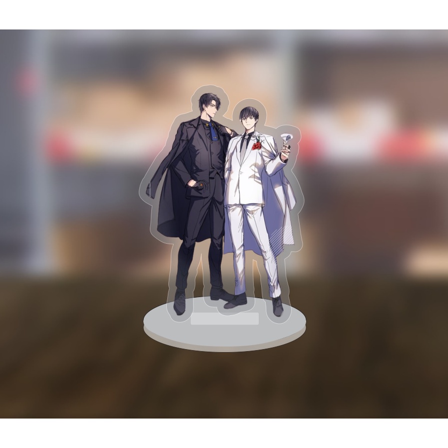 Mô hình standee Boy love chibi ngoại truyện cute dễ thương 10cm/15cm