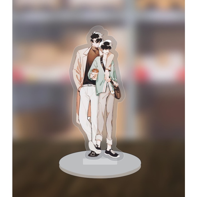 Mô hình standee Boy love chibi ngoại truyện cute dễ thương 10cm/15cm
