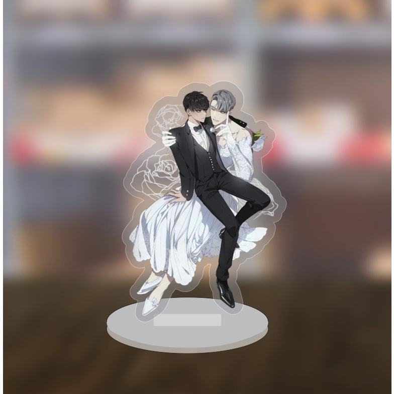 Mô hình standee Boy love chibi ngoại truyện cute dễ thương 10cm/15cm