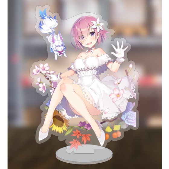 Mô hình standee Ram Rem Re:Zero - Miku dễ thương 5cm/10cm/15cm