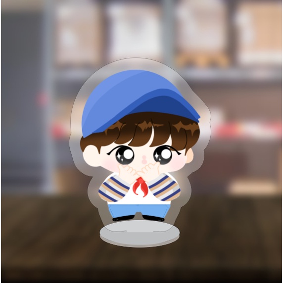 Mô hình standee BTS dễ thương 2cm/5cm