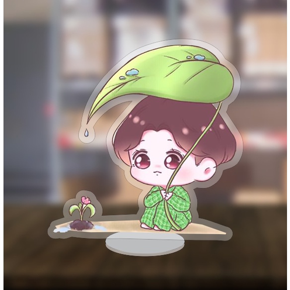 Mô hình nhân vật standee Kook - Tea - Kpop - BTS chibi 2cm/5cm/10cm