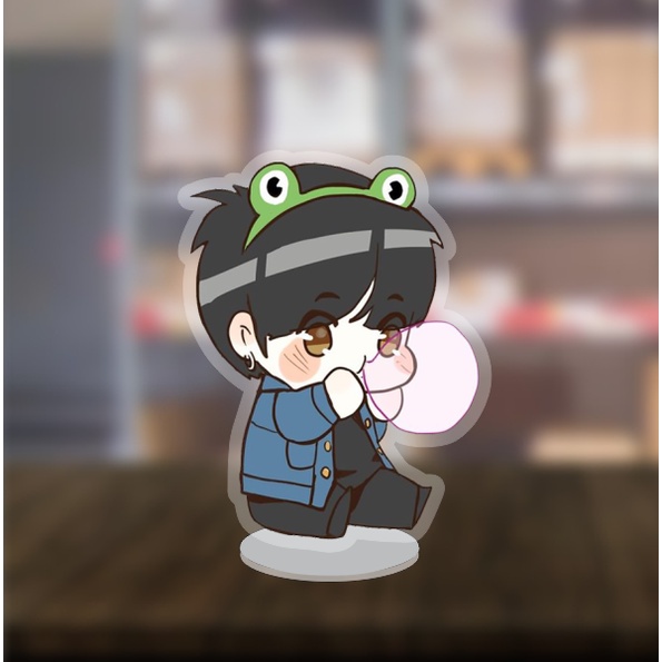 Mô Hình Standee nhân vật Kpop BTS Chibi dễ thương