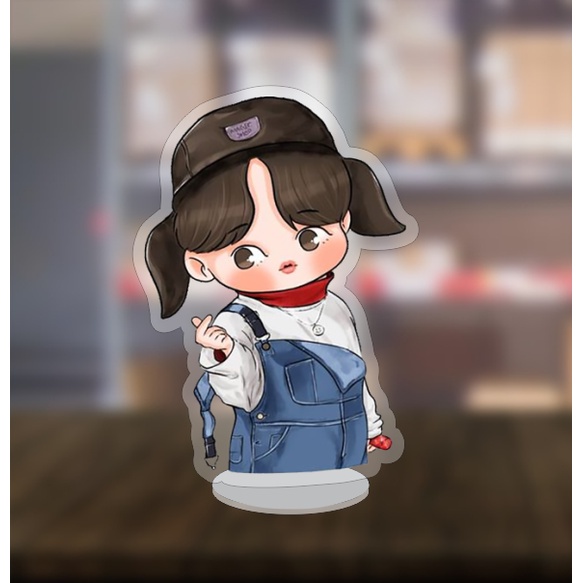 Mô hình nhân vật standee Kook - Tea - Kpop - BTS chibi 2cm/5cm/10cm