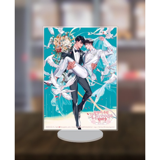 Mô hình standee truyện Đam Mỹ Boy Love 5cm/10cm/15cm
