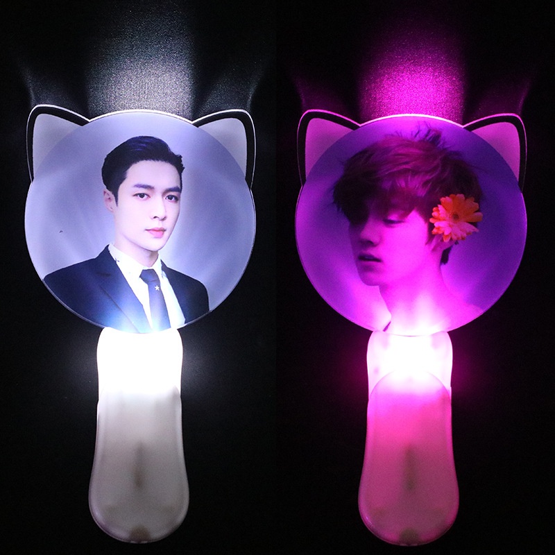 Lightstick EarthMix in theo yêu cầu in hình chibi, in hình người thật kpop - anime làm theo yêu cầu
