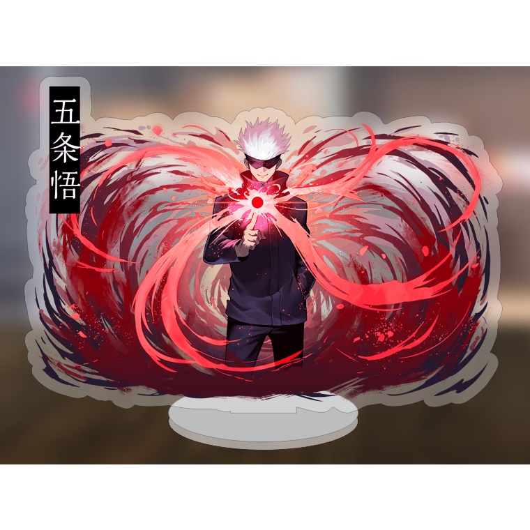 Mô hình standee anime truyện tranh JUJUTSU KAISEN GOJO 5cm/10cm/15cm