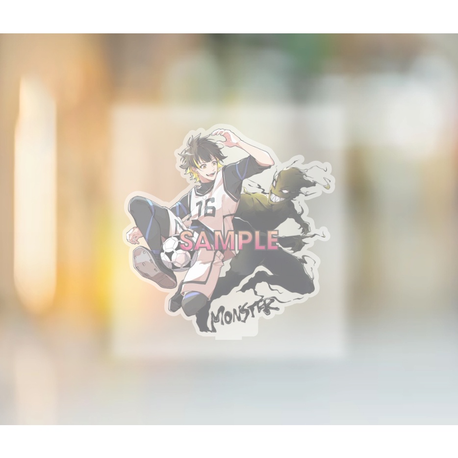 Mô hình in hình anime  BLUE LOCK OTP siêu ngầu dễ thương ver chibi tượng mica acrylic chibi