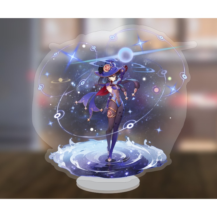 Mô hình standee Genshin Impact Chibi cute dễ thương 10cm/15cm