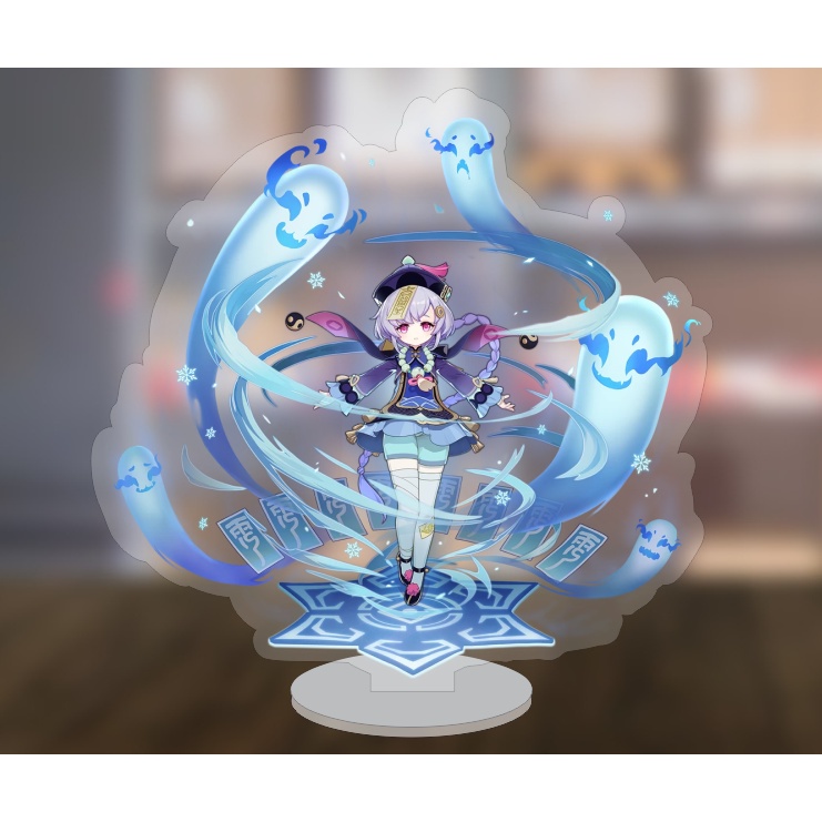 Mô hình standee Genshin Impact Chibi cute dễ thương 10cm/15cm