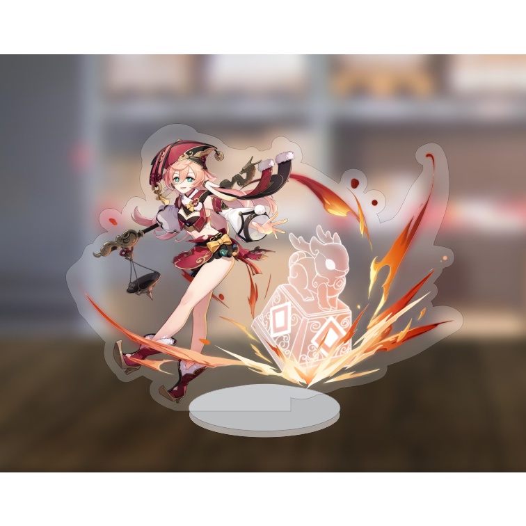 Mô hình standee Genshin Impact Chibi cute dễ thương 10cm/15cm