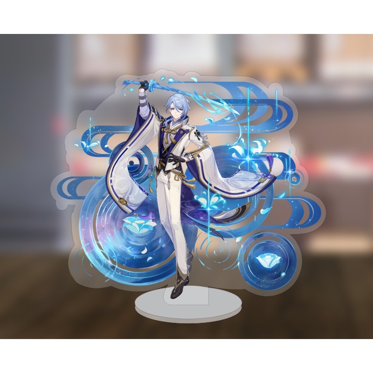 Mô hình standee Genshin Impact Chibi cute dễ thương 10cm/15cm