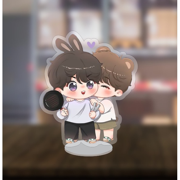 Mô hình nhân vật Standee Kook - Tea - Kpop - BTS Arttis - 2cm/5cm/10cm