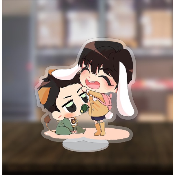 Mô hình nhân vật Standee Kook - Tea - Kpop - BTS Arttis - 2cm/5cm/10cm