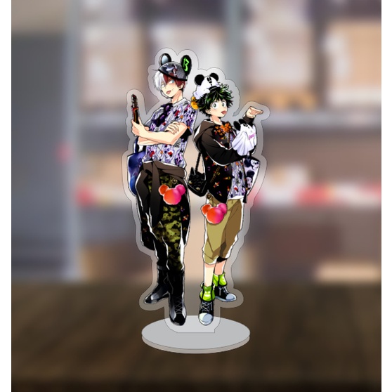 Mô hình Standee Truyện tranh My hero academia nhân vật Shoto Baku dễ thương 10cm /15cm