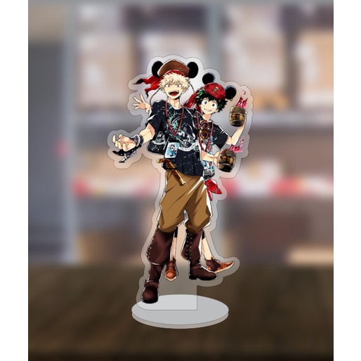 Mô hình Standee Truyện tranh My hero academia nhân vật Shoto Baku dễ thương 10cm /15cm