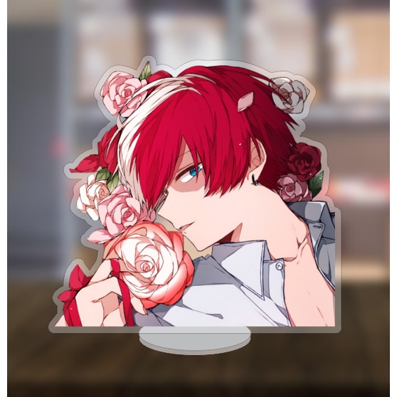 Mô hình Standee Truyện tranh My hero academia nhân vật Shoto Baku dễ thương 10cm /15cm