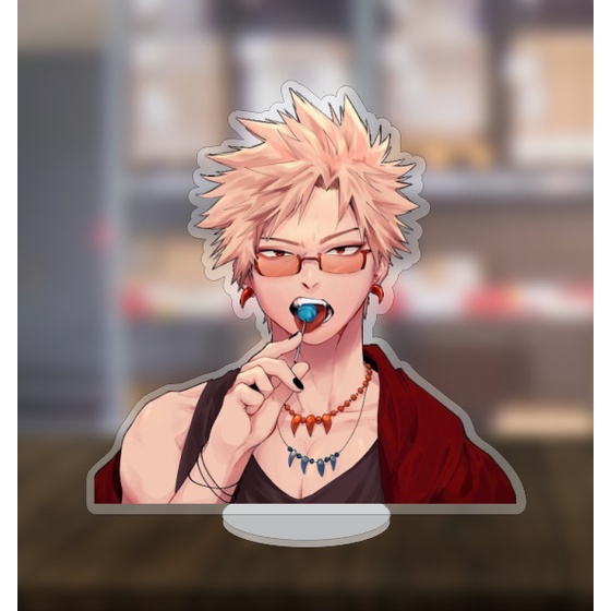 Mô hình Standee Truyện tranh My hero academia nhân vật Shoto Baku dễ thương 10cm /15cm