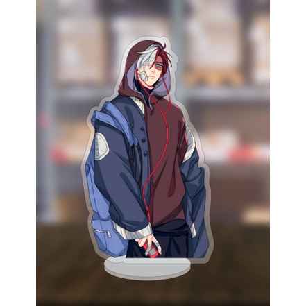 Mô hình Standee Truyện tranh My hero academia nhân vật Shoto Baku dễ thương 10cm /15cm