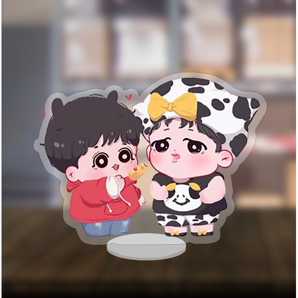 Mô hình Standee BTS Kook Tae Kpop OTP chibi 5cm/10cm