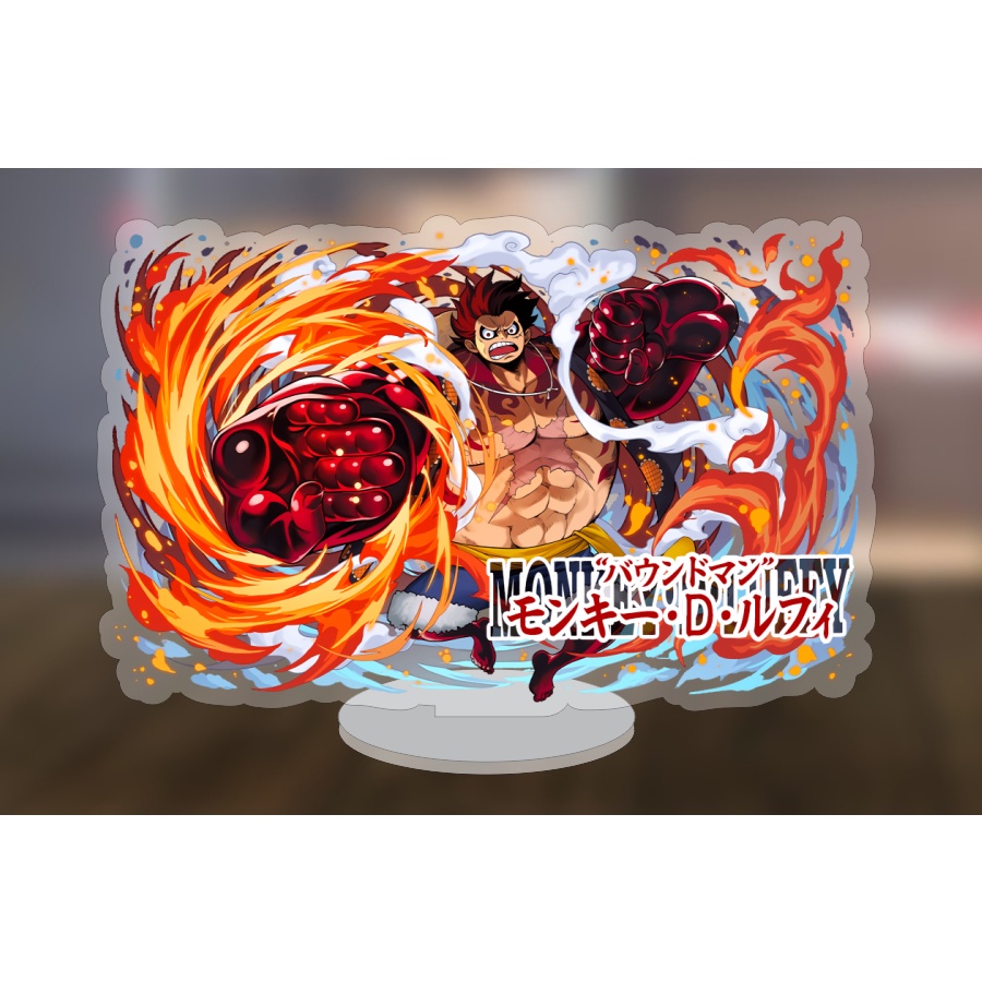 Mô hình standee truyện tranh One Piece Luffy Gear 5 ngầu 5cm/10cm/15cm