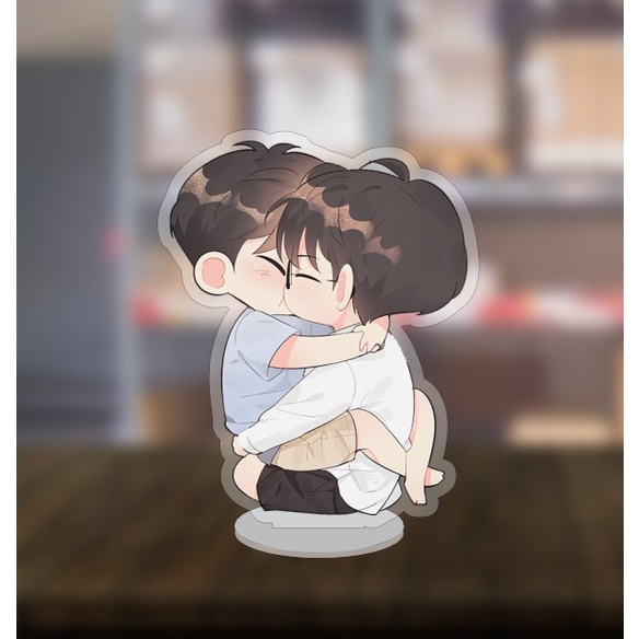 Mô hình standee No Love Zone chibi ngoại truyện cute dễ thương 2cm/5cm/10cm