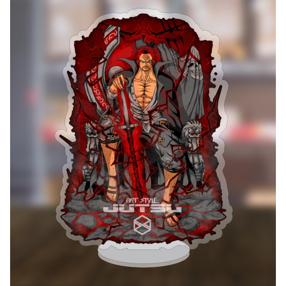Mô hình standee truyện tranh One Piece Luffy Gear 5 ngầu 5cm/10cm/15cm