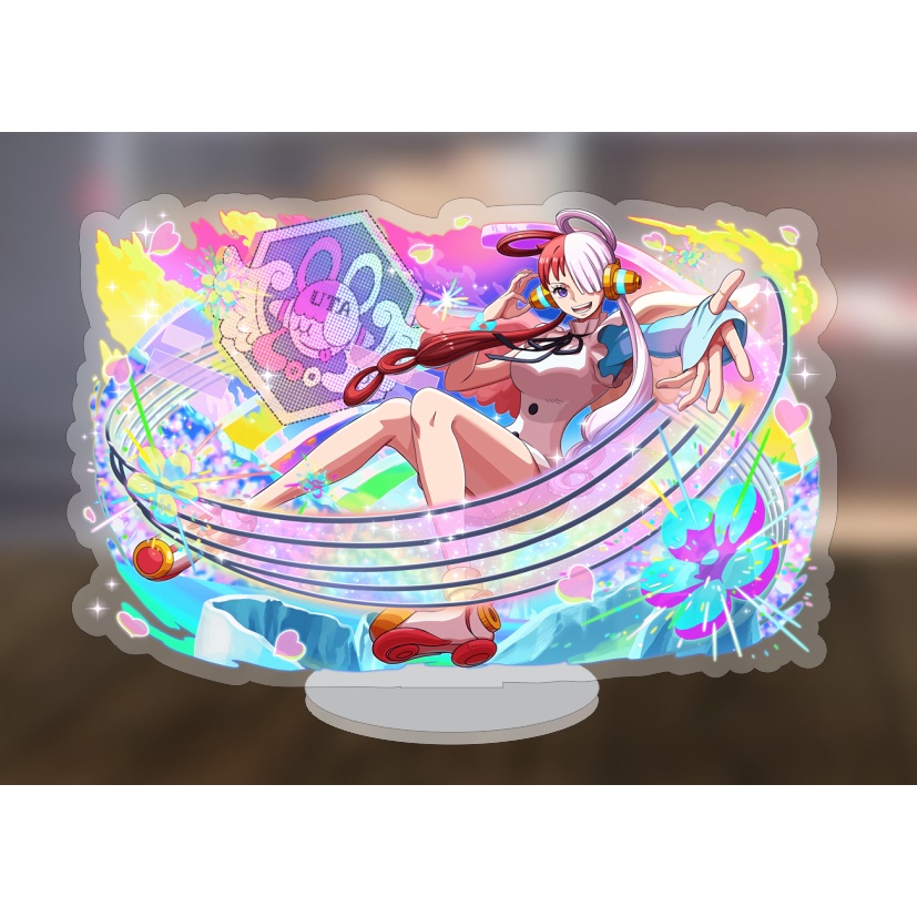 Mô hình standee truyện tranh One Piece Luffy Gear 5 ngầu 5cm/10cm/15cm