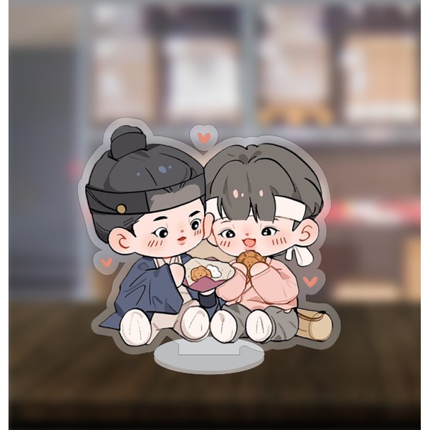 Mô hình standee No Love Zone chibi ngoại truyện cute dễ thương 2cm/5cm/10cm
