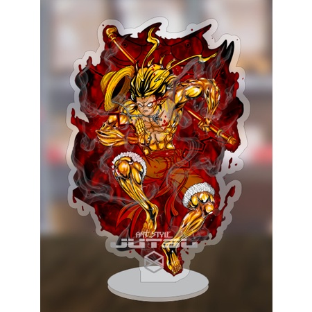 Mô hình standee truyện tranh One Piece Luffy Gear 5 ngầu 5cm/10cm/15cm