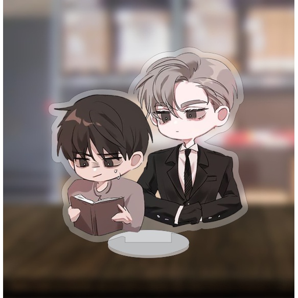 Mô hình standee No Love Zone chibi ngoại truyện cute dễ thương 2cm/5cm/10cm