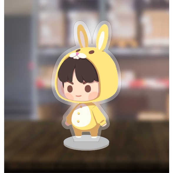 Mô hình standee Kpop BTS Kook dễ thương 2cm/5cm/10cm