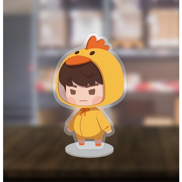 Mô hình standee Kpop BTS Kook dễ thương 2cm/5cm/10cm
