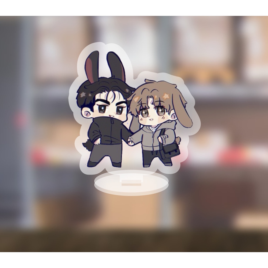 Mô hình standee Boy love chibi ngoại truyện cute dễ thương 5cm/10cm/15cm