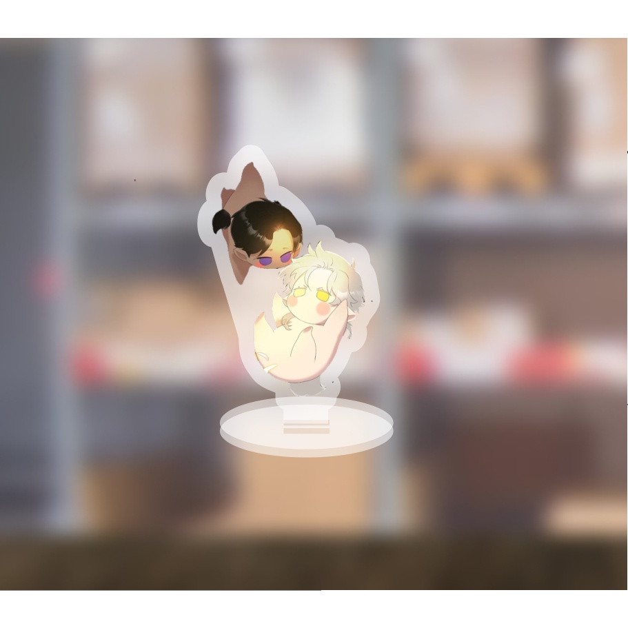 Mô hình standee Boy love chibi ngoại truyện cute dễ thương 5cm/10cm/15cm