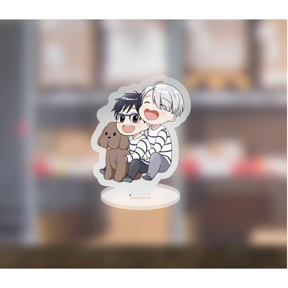 Mô hình standee Boy love chibi ngoại truyện cute dễ thương 5cm/10cm/15cm