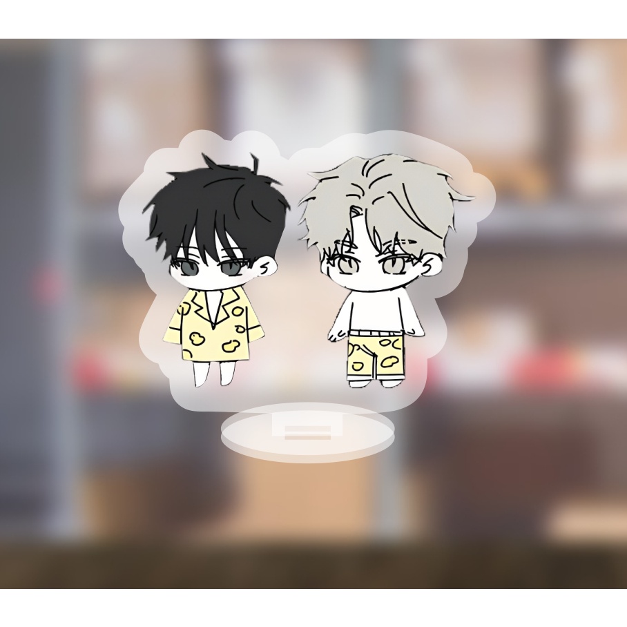 Mô hình standee Boy love chibi ngoại truyện cute dễ thương 5cm/10cm/15cm