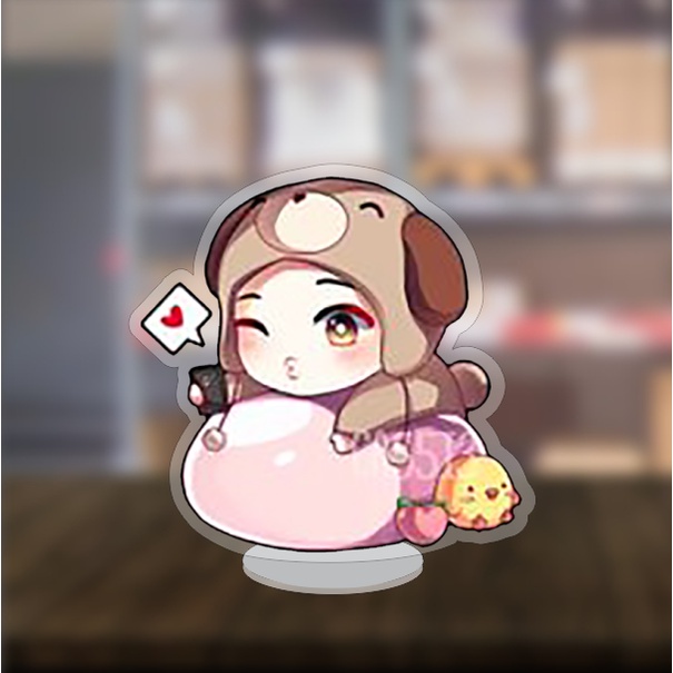 Mô hình Standee Kpop BTS Kook Tae OTP chibi 2cm/5cm/10cm