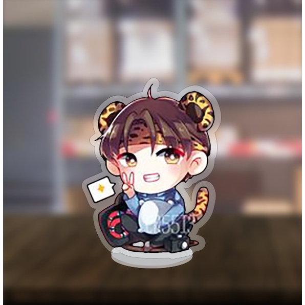 Mô hình Standee Kpop BTS Kook Tae OTP chibi 2cm/5cm/10cm