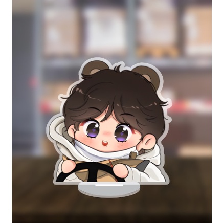 Mô hình nhân vật Standee Kook - Tae - Kpop - BTS Arttis - 3cm/5cm/10cm/15cm