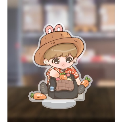 Mô hình nhân vật Standee Kook - Tae - Kpop - BTS Arttis - 3cm/5cm/10cm/15cm
