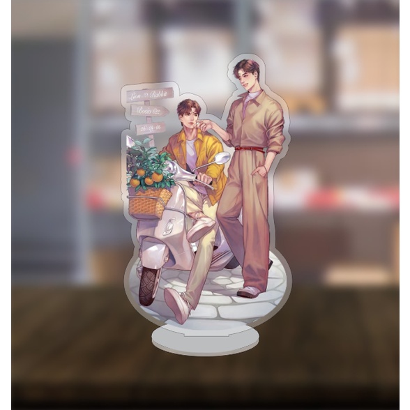 Mô hình standee No Love Zone chibi ngoại truyện cute dễ thương 10cm/15cm