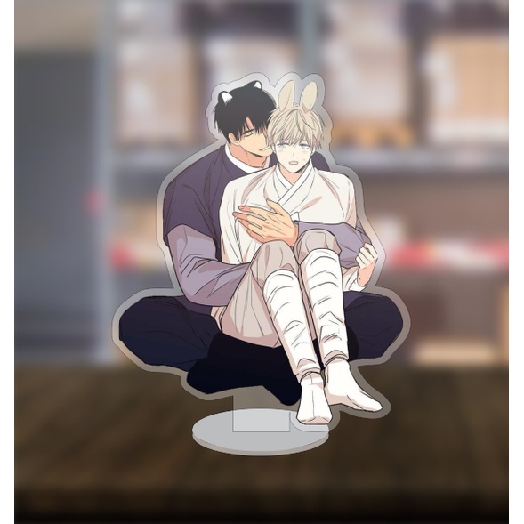 Mô hình standee No Love Zone chibi ngoại truyện cute dễ thương 10cm/15cm