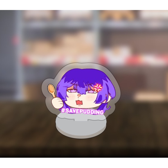Mô hình Standee Kook - Tea - Kpop - BTS Arttis Chibi 2cm/5cm/10cm