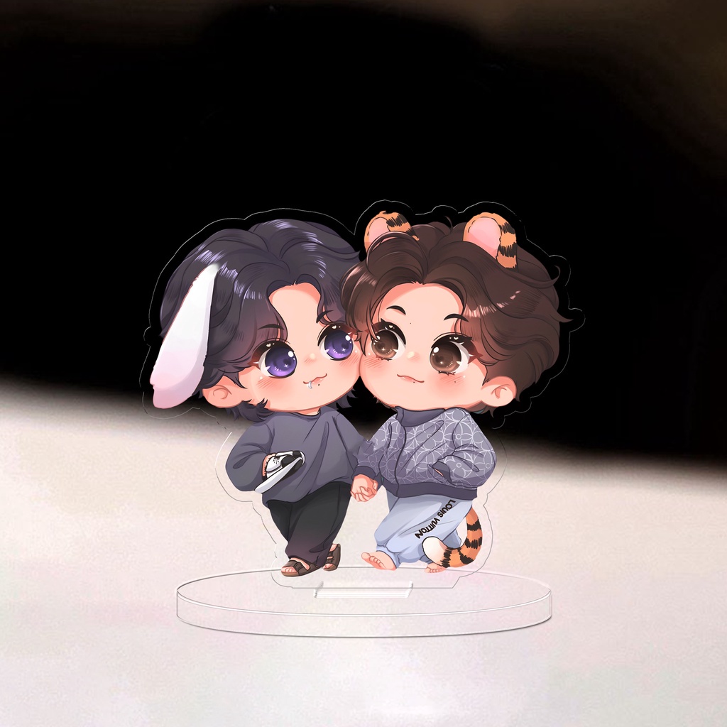 Mô hình nhân vật Standee Kook - Tae - Kpop - BTS Arttis - 3cm/5cm/10cm