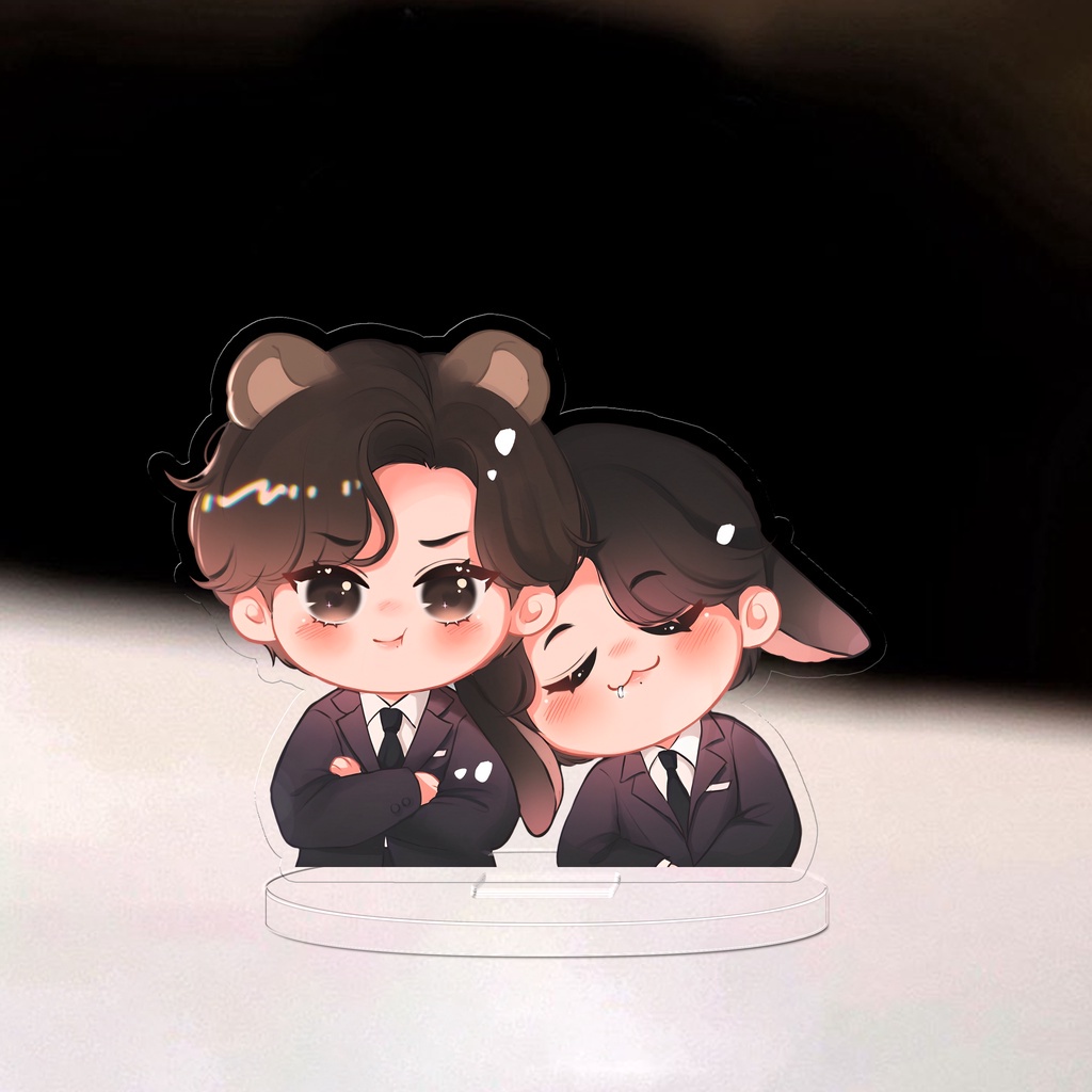 Mô hình nhân vật Standee Kook - Tae - Kpop - BTS Arttis - 3cm/5cm/10cm