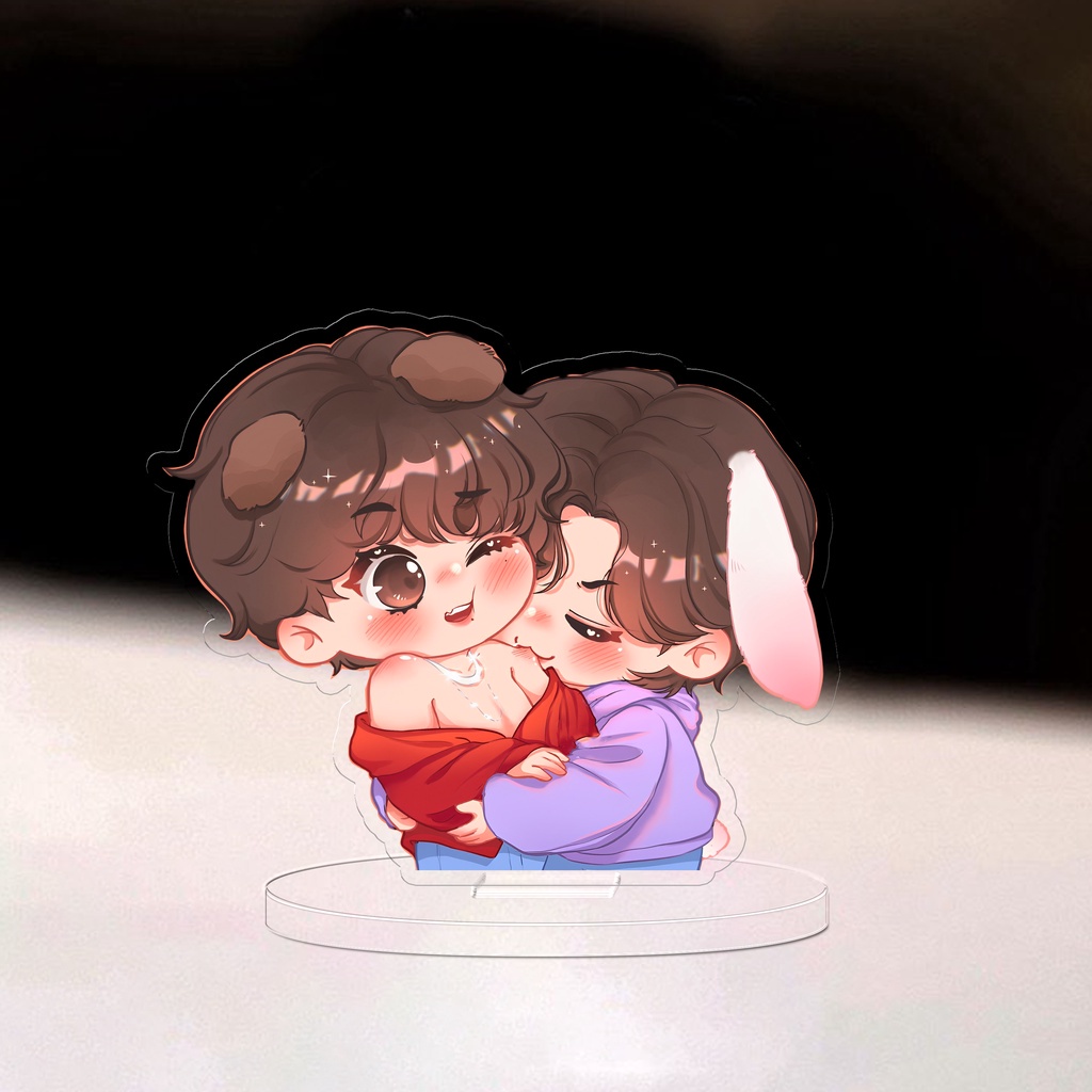 Mô hình nhân vật Standee Kook - Tae - Kpop - BTS Arttis - 3cm/5cm/10cm